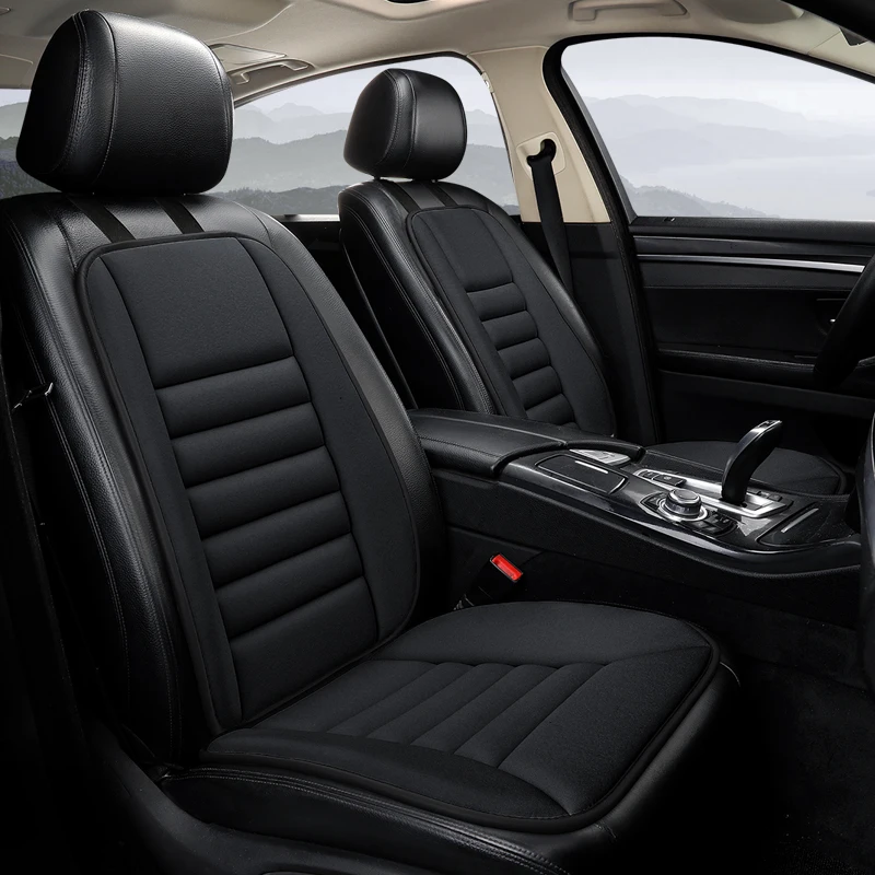 

Universal Front Seat Covers for Cars Chair Cushion Protector Breathable Anti-Slip Increased Thickened Memory Foam Mats Pad