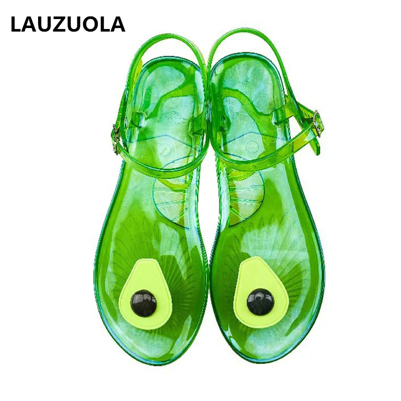 Fruit Jelly Sandals For Women Slipper With Anti Slip Soft Soles