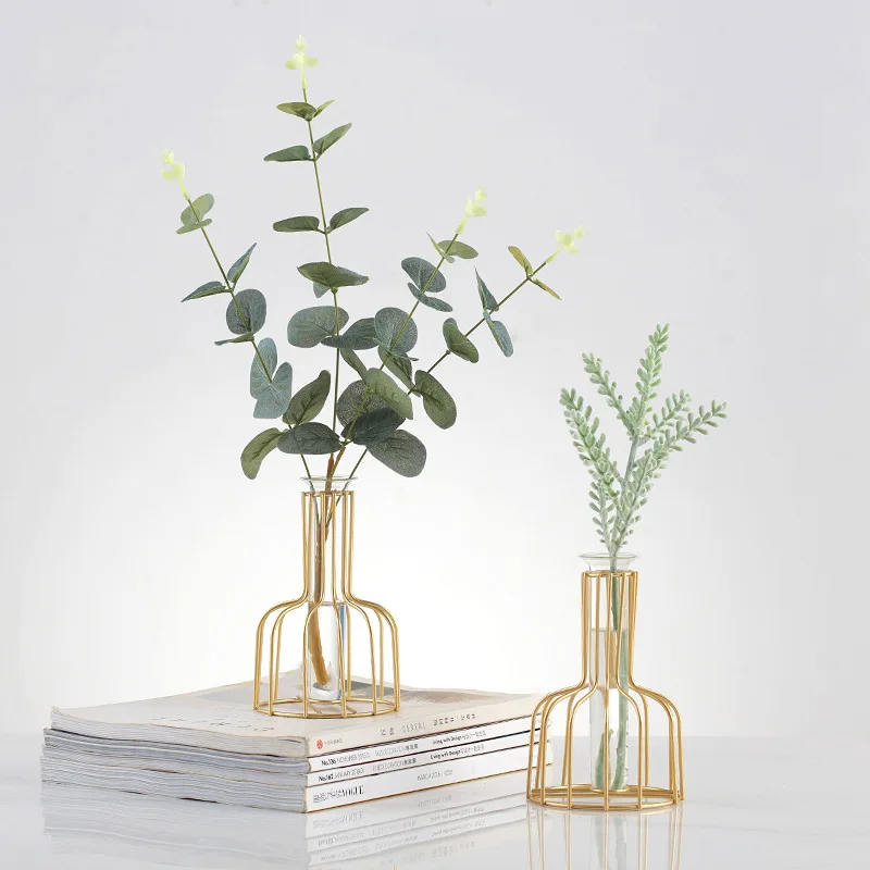 

Creative Nordic Simple INS Style Clear Glass Vase Decoration Home Living Room Dry Flower Arranger Decoration Accessories Gifts