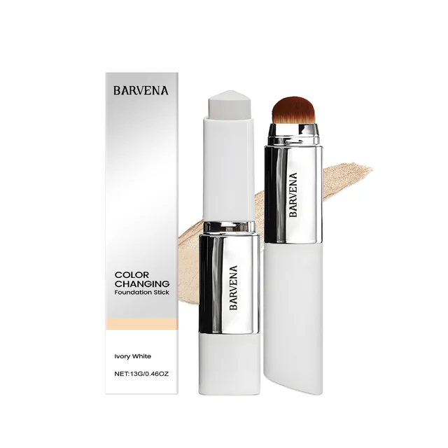 Bâton de fond de teint 2 en 1 à changement de couleur – Formule hydratante légère, couverture adaptée à la peau pour tous les types de peau 1