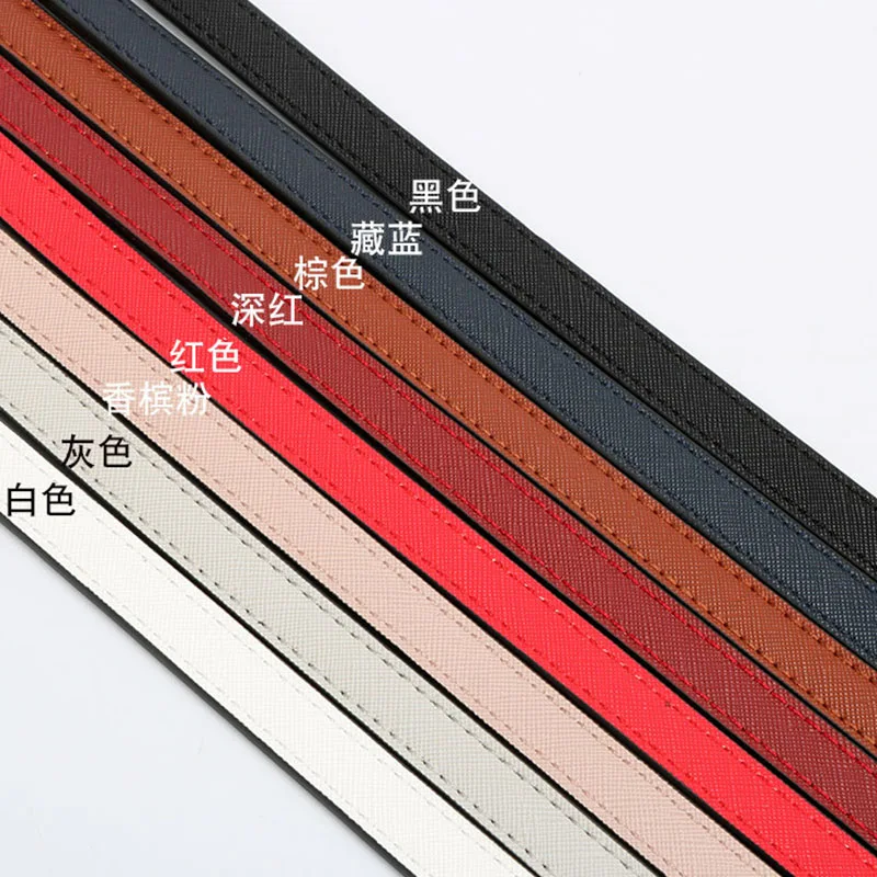 2Pcs 80cm Tote Bag Belt Detachable Leather Handle Strap Band Lady Shoulder Bag DIY Replacement Short Handbag Bag Strap Custom