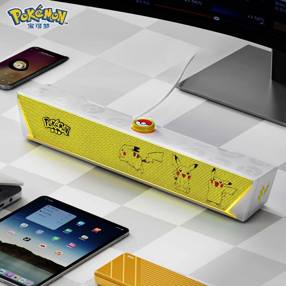 Pokemon Pikachu Speaker Anime Gengar Computer Stereo Music Games
