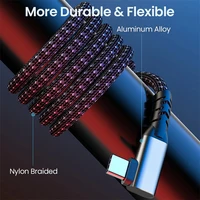 USB C 3.2 Gen 2 Type C to USB C Кабель 20 Гбит/с 4K@60 Гц Видео VR Кабель для передачи данных 5A 100 Вт PD Быстрая зарядка для ноутбука Macbook Pro iPad — изображение 2