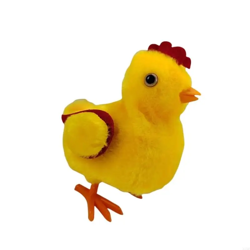 N1HB Plush Chicken Toy Like Like Animal Easters Day Festival Simulation Chick Toy Early Education Kids Easters Basket Filler