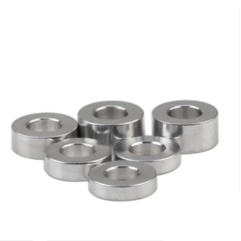 Aluminum Washers 5pcs-10pcs/Lot Aluminum Bushing Gasket No thread standoff spacer M2-M12