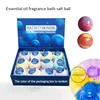 Bath Bomb Ball Set 12 Pcs Dried Flower Mixed Color Essential Oil Bath Ball Mixed Color Floating Ball Bath Salt Ball Bomb 1