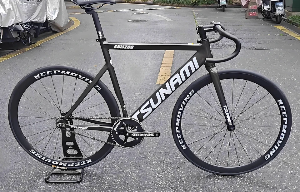 Tsunami SNM200 Fixed Gear Bike Aluminum Alloy Frame Fixie Single