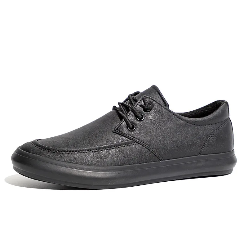 Men's Leather Shoes Low-top Shoes Casual British Pedal Men's Spring Autumn Business Boots Tide BD22432