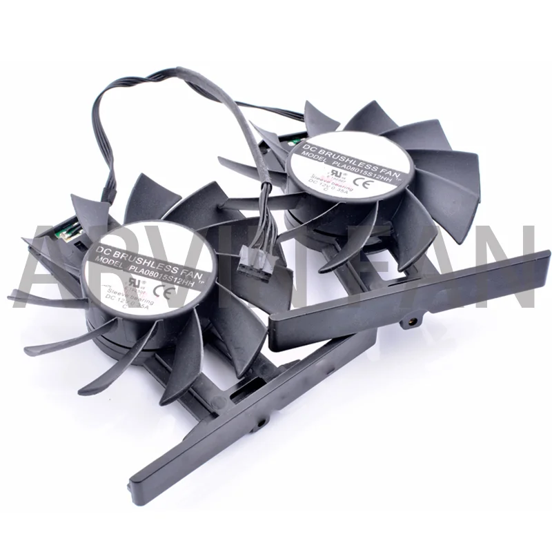Ventola Doppia Di Raffreddamento Della Scheda Grafica Originale Muslimagainward 12V 0.35A Gtx 770 Nuova Di Zecca