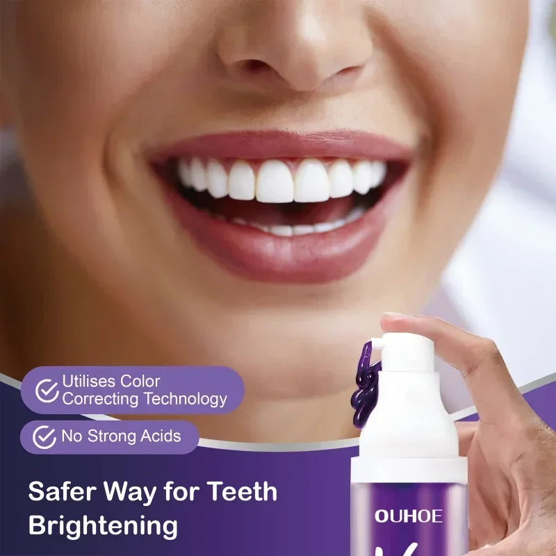 Teeth Cleansing Whitening Toothpaste Clean Yellow Tooth Tartar Removes Cigarette Stains Hyun White Oral Hygiene For Adults
