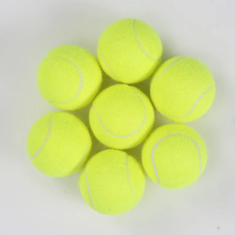 Junior Training Ball Practice Tennis Above 1.15 Meters Elastic Training Tennis Match Chemical Fiber 1PC