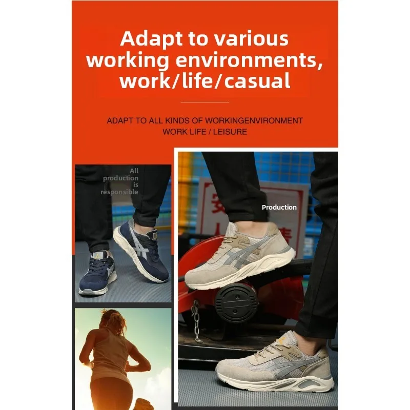 New Lightweight and Breathable Labor Protection Shoes 5