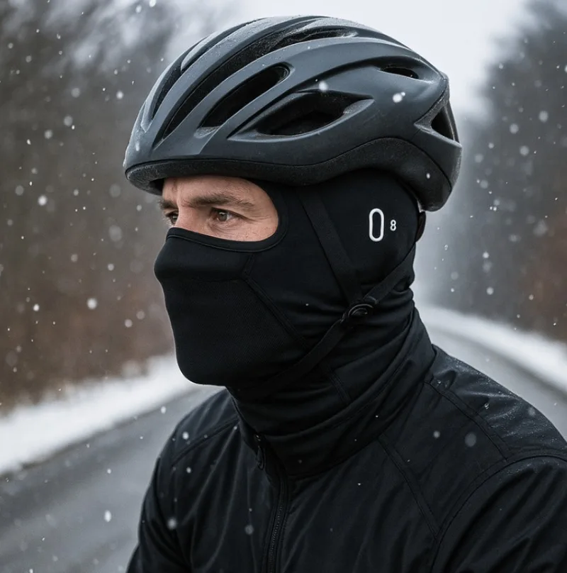 Winter Thermal Balaclava Face Mask with Eyewear Holes Windproof Fleece Cycling Skiing Motorcycle Headwear Outdoor Sports
