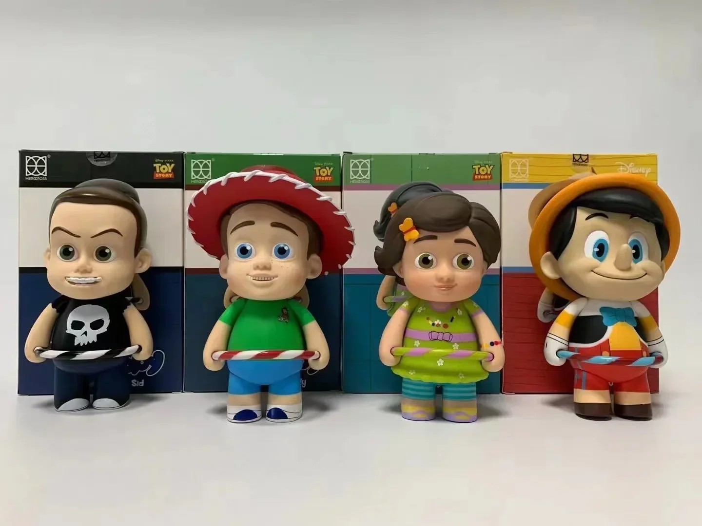 HEROCROSS Toy Story Action Figure Andy Davis Sid Bonnie Bo Peep