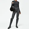Women's elastic riding leggings, breathable quick drying pants, full seat silicone jodhpurs, equestrian-riding leggings with poc 4