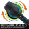 Gisam Cordless Car Polisher 8 Gears Digital Display Electric Polisher Auto Car Polishing Waxing Machine For Makita 18V Battery 6