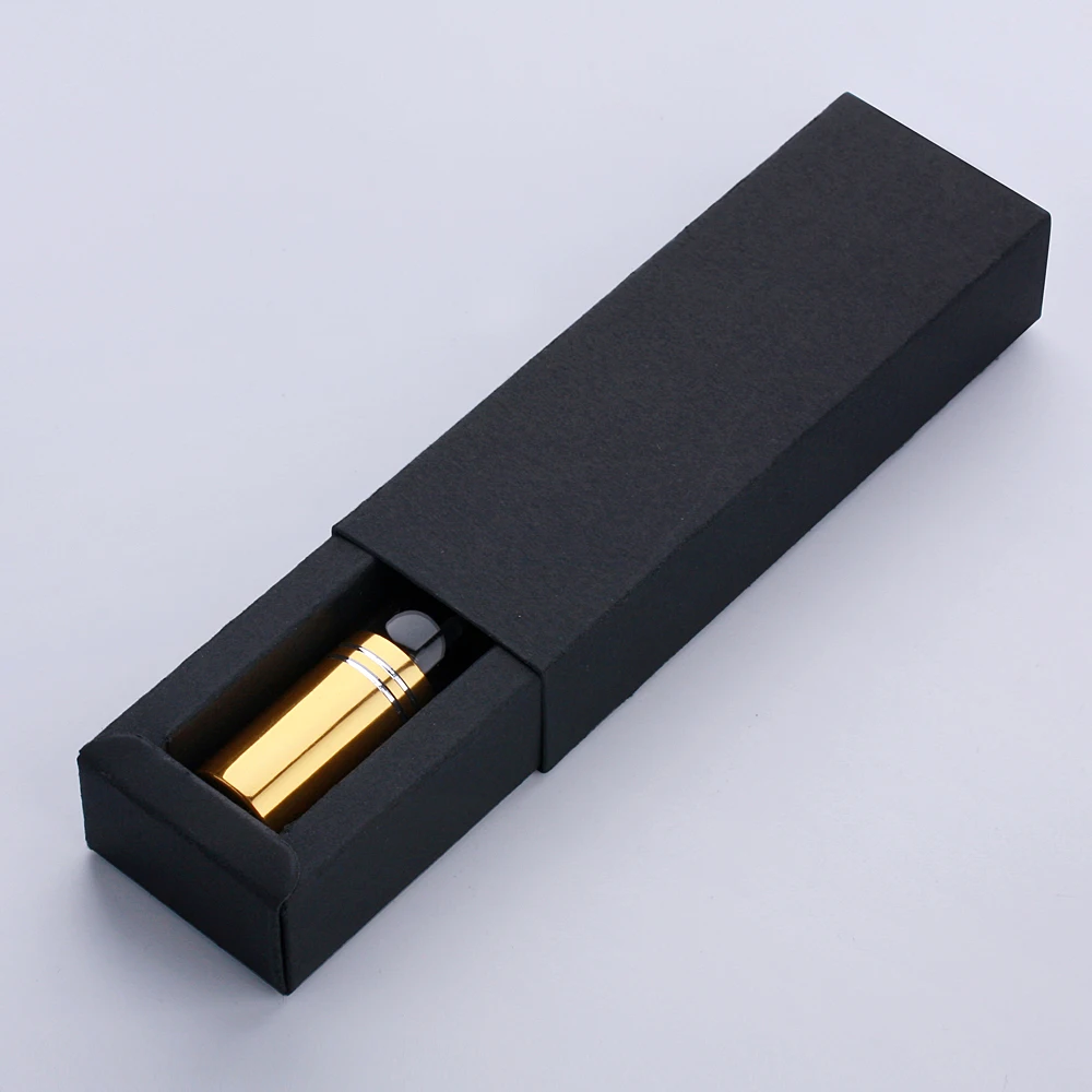 30/50 teile/los schwarz weiß Box mit passenden 10ml Parfüm Flasche Sprüh flasche tragbare Parfums Zerstäuber Klarglas Fläschchen Probe – Detail 10