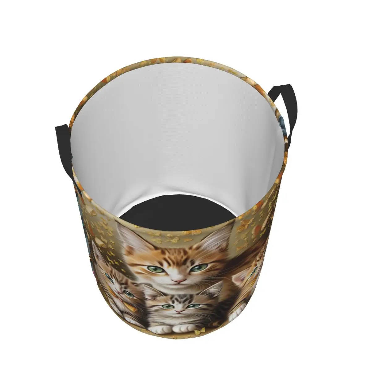 Cute Creative Cat Laundry Hamper Large Clothes Storage Basket Toys Bin Organizer for Kids