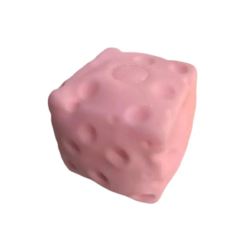 Cheese Squeeze Stress Relief Toy - Soft, Shapeable, and Relaxing Fidget Ornament