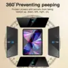 360° Privacy Screen Protector for iPad Air 11inch M3 M2 Air 6th/10.9 Air 5th 4th 10th Gen iPad Pro 11 12.9 13 M4 2024 M2 Air13 2