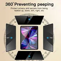 360° Privacy Screen Protector for iPad Air 11inch M3 M2 Air 6th/10.9 Air 5th 4th 10th Gen iPad Pro 11 12.9 13 M4 2024 M2 Air13 2