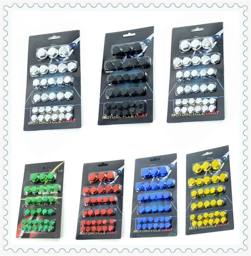 

screw caps Motorcycle Accessories Electroplated Decorative for Kawasaki KLX250 D-TRACKER KDX125-250 D-TRACKER125 KLX150S