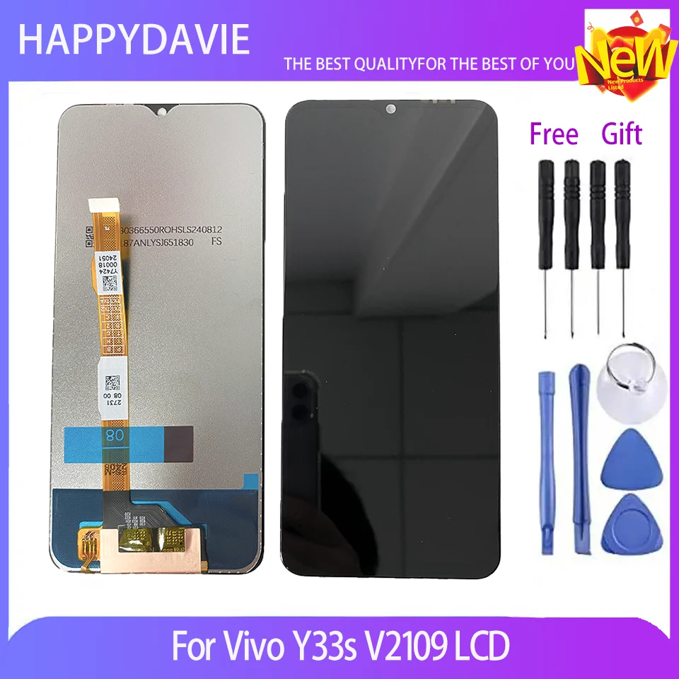 Écran LCD Tactile De Remplacement Pour Vivo Y33 / Y33S - Foto 6