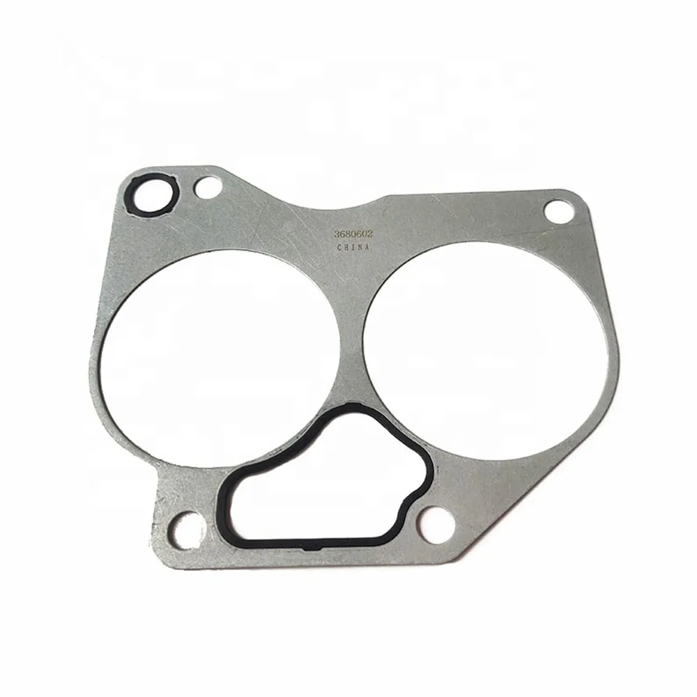 3680602 is suitable for Cummins ISX15/QSX15 diesel engine accessories, thermostat housing gasket 3680602 stock