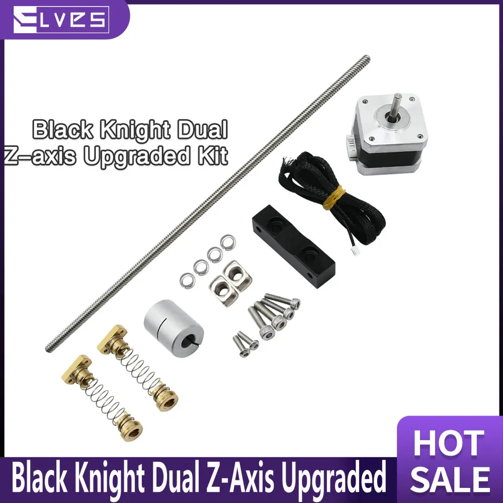 ELVES Black Knight Double Z-Axis Upgrade Kit for Ender 3 Ender 3 Pro /S Ender 3 V2 3D Printer