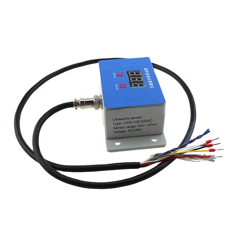 

Hot selling USM-100-220AC Ultrasonic sensor of liquid level measuring instrument