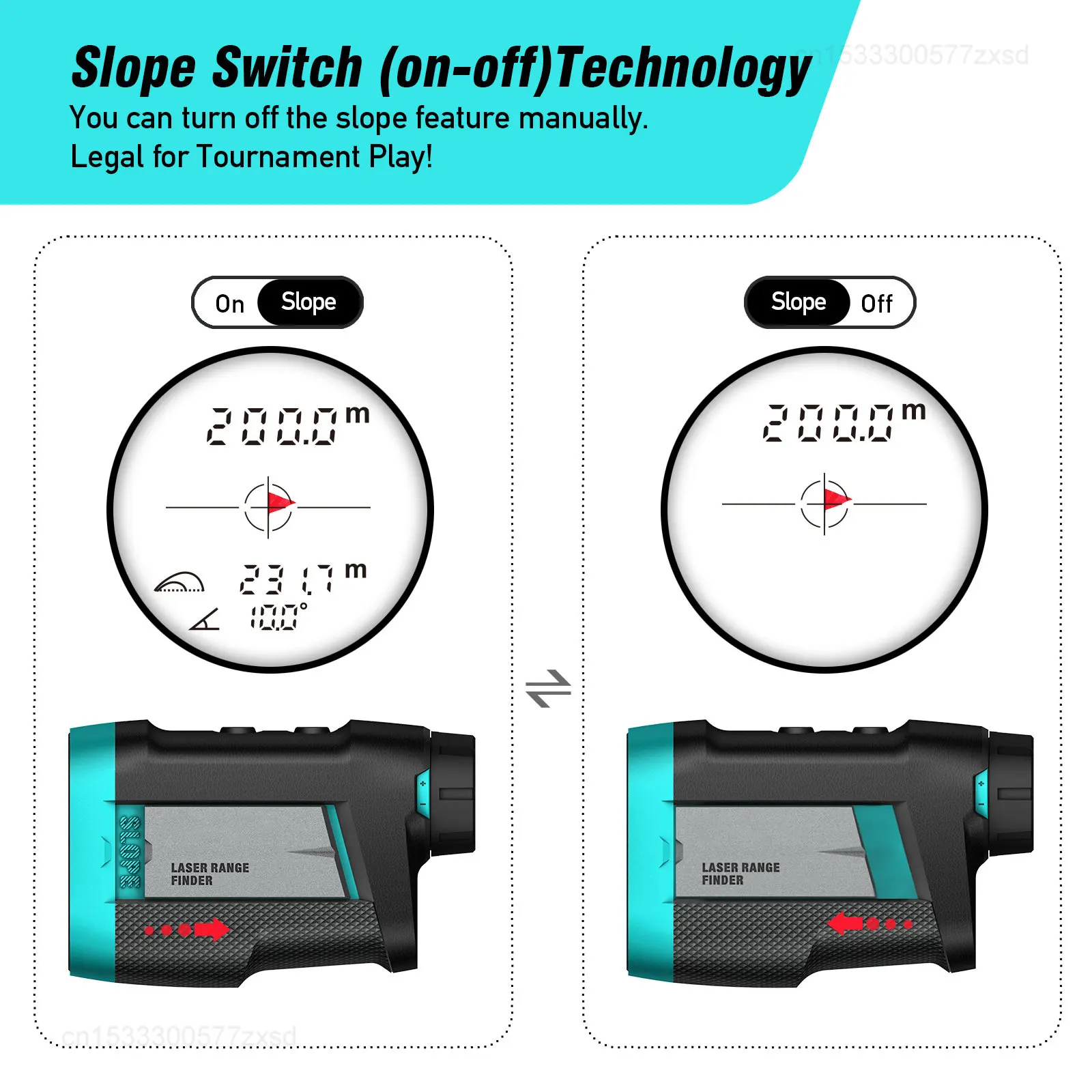 Mileseey pf260 Golf Distanz Laser Entfernungs messer mit Hang Vibration Magnet wiederauf ladbar für Golf Jagd Reisen