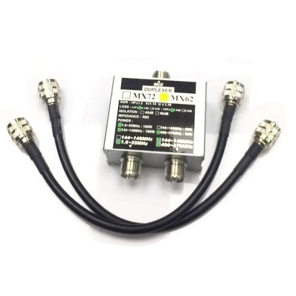 HAM Antenna Combiner MX62 Different Frequency HF VHF UHF Linear Combiner Transit Station Duplexer