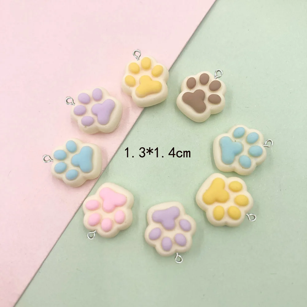 20Pcs Mix Jelly Color Bear Charms Flat back Resin Cabochon Kawaii Decoration Craft DIY Jewelry Making Hair Accessories Scrapbook 