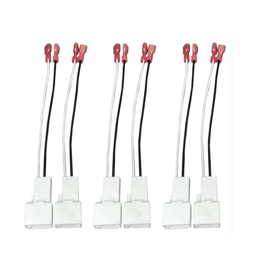 Toyota/Mitsubishi/Subaru 라디오 어댑터 커넥터 케이블 플러그 용 2/4/6 Pcs 자동차 스피커 커넥터 하네스 와이어 어댑터