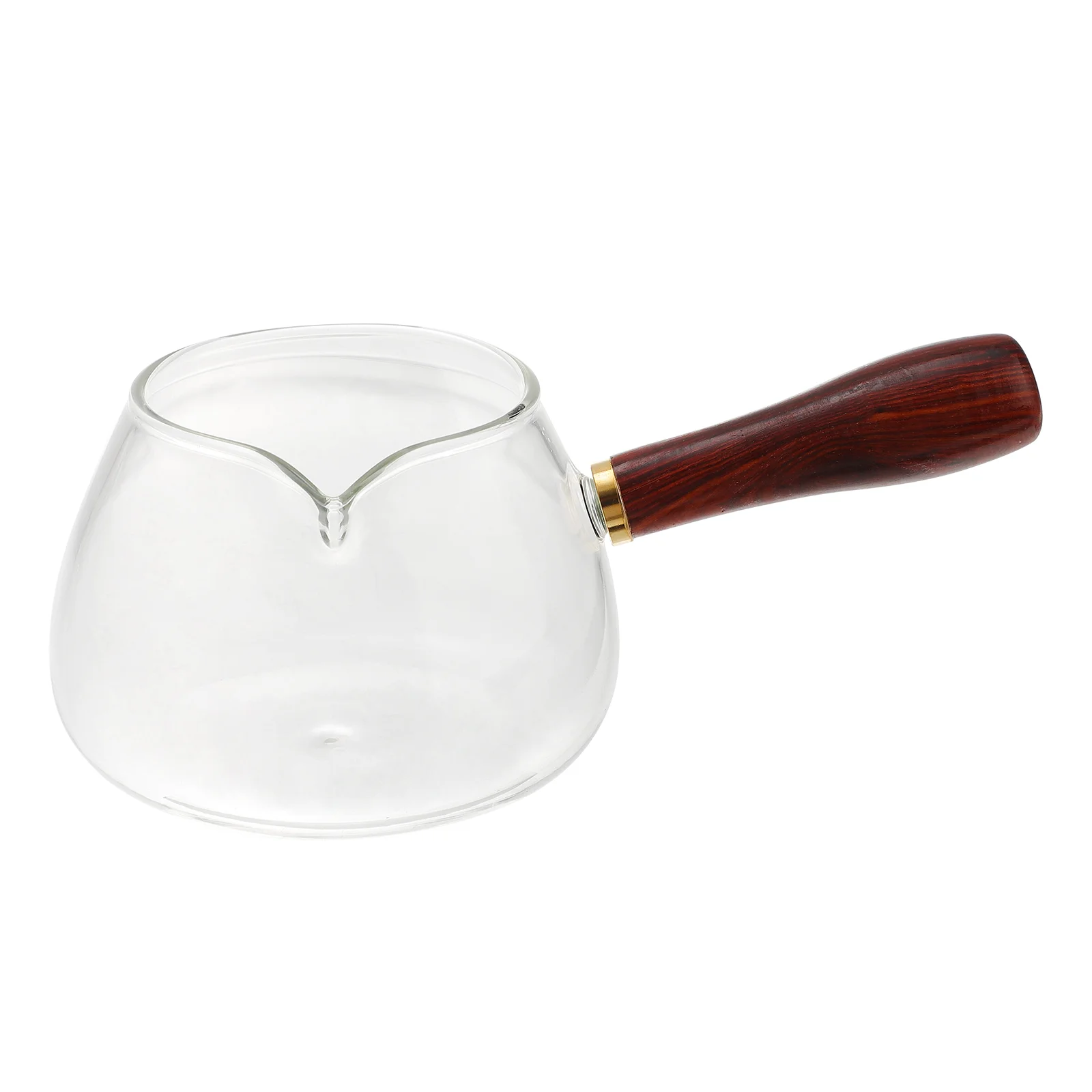 

Coffee Machines Teapot Heat Resistant Glass Service Maker with Handle Boiling Making Tool