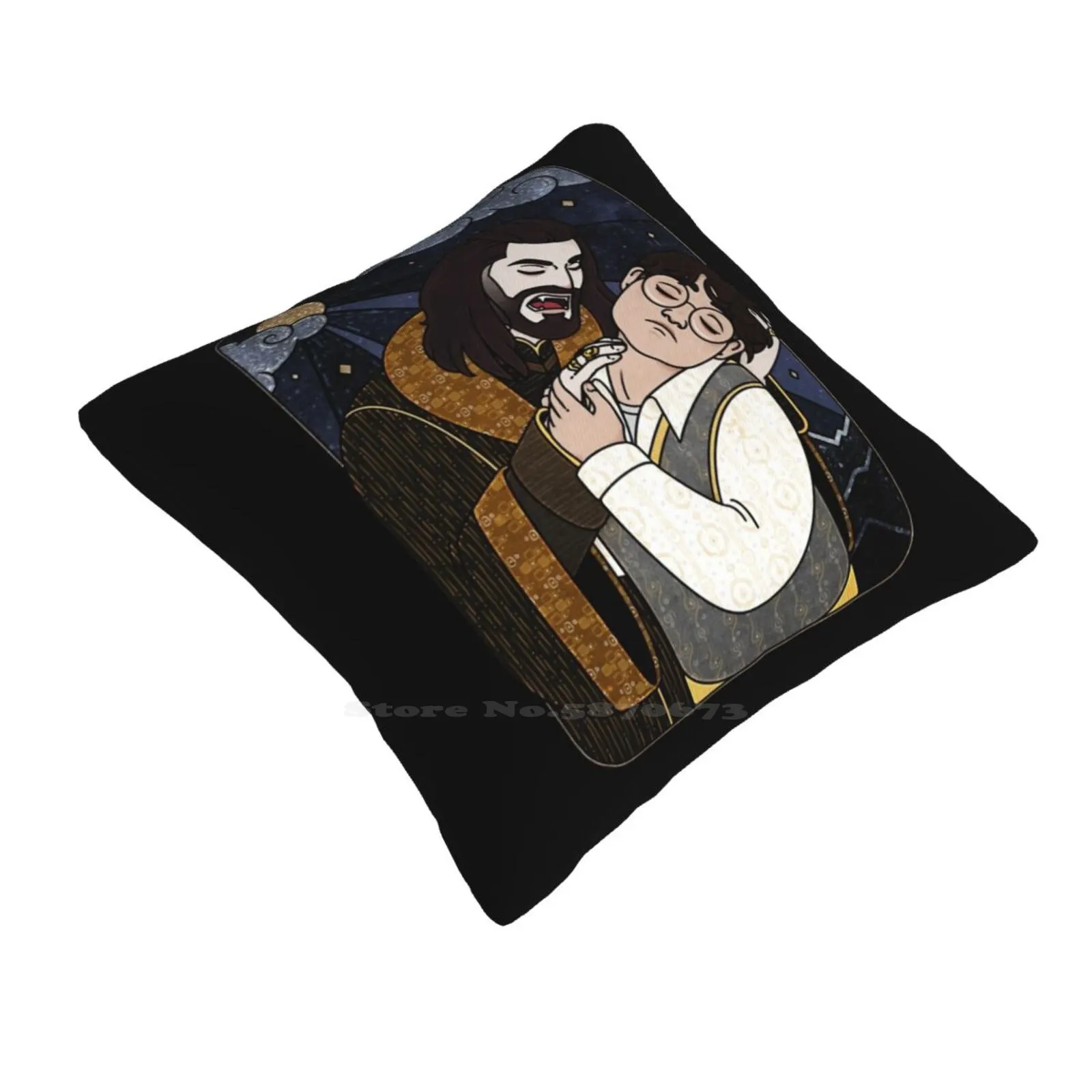 Vampir Kiss Pillowslip Pillowcase Wwdits Vampires Guillermo Nandor Fx Nandermo What We Do In The Shadows What We Do In The 2