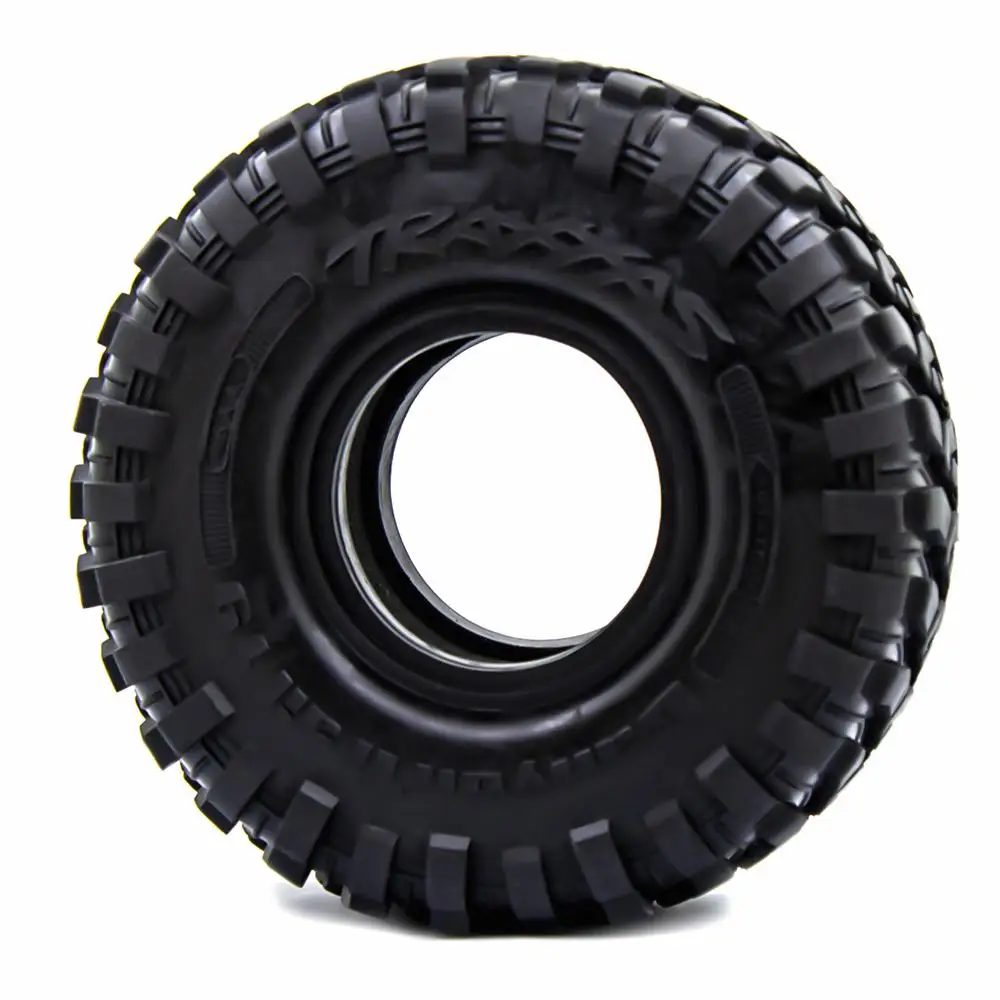 Pneus RC 120mm 1.9" Caoutchouc pour Crawler 1:10 Axial SCX10 TRX4 - Lot de 4