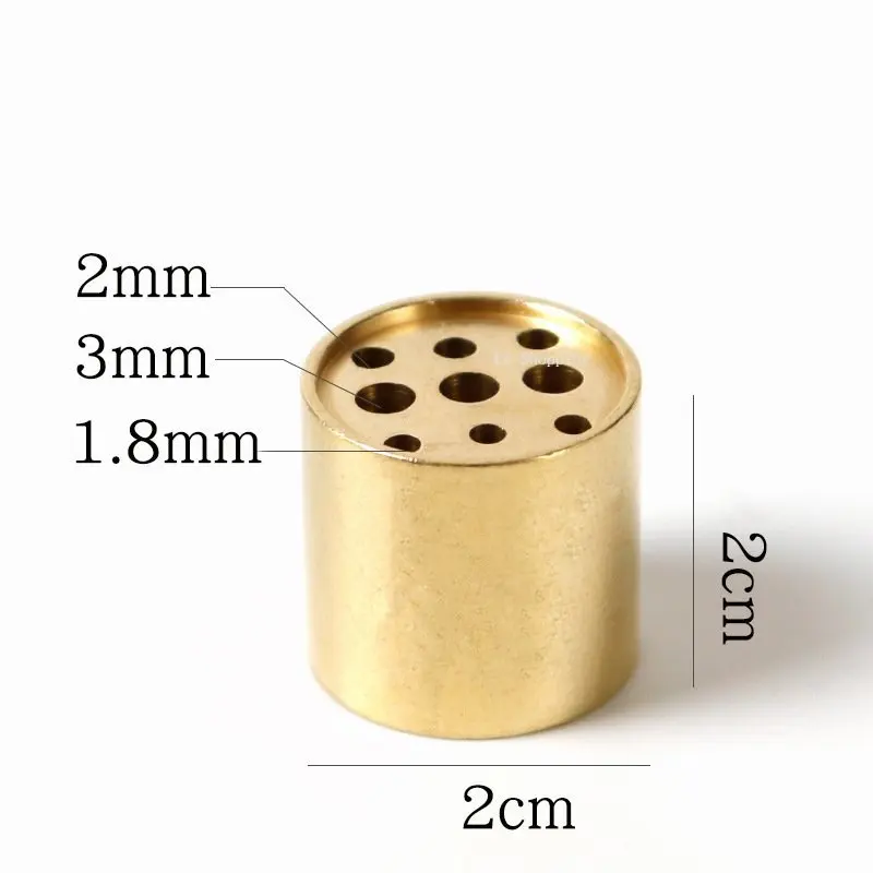 Pure Copper Porous Incense Holder DIY Home Incense Burner Japanese Tray Creative Zen Pure Copper Holder