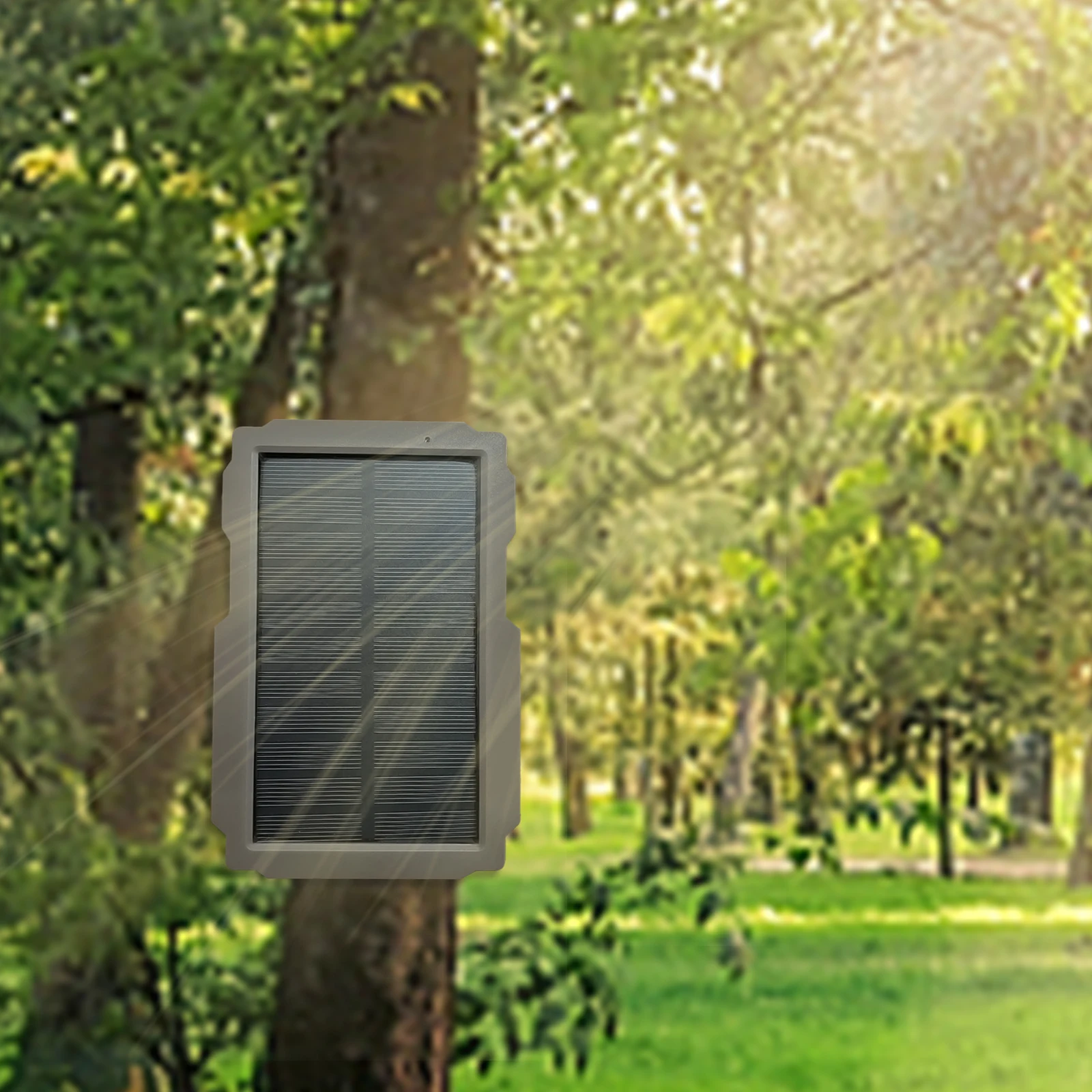 Trail Game Camera Solar Panel Kit 3000mAh 6V-12V Rechargeable Solar Charger for Hunting Camera 25% Conversion Rate