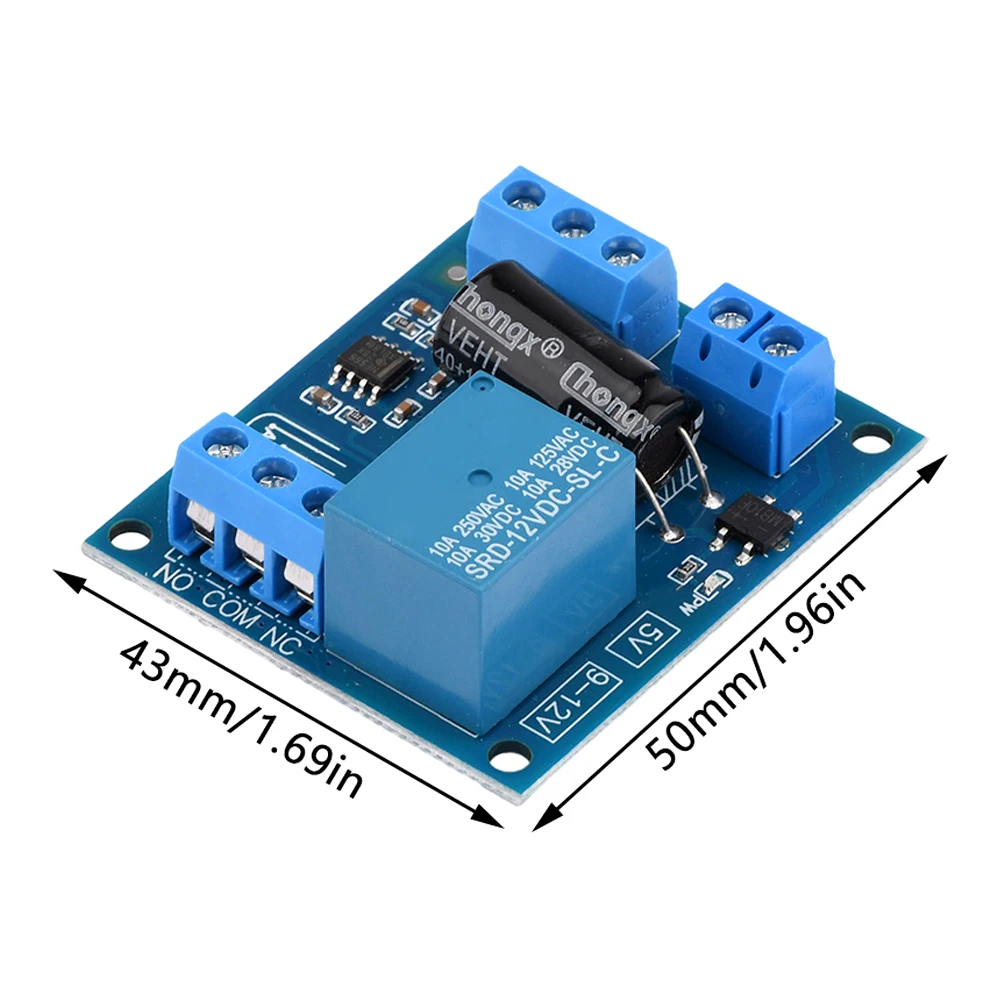 NE555 DC 12V Water Level Automatic Controller Liquid Sensor Switch Solenoid Valve Motor Pump Automatic Control Relay Board