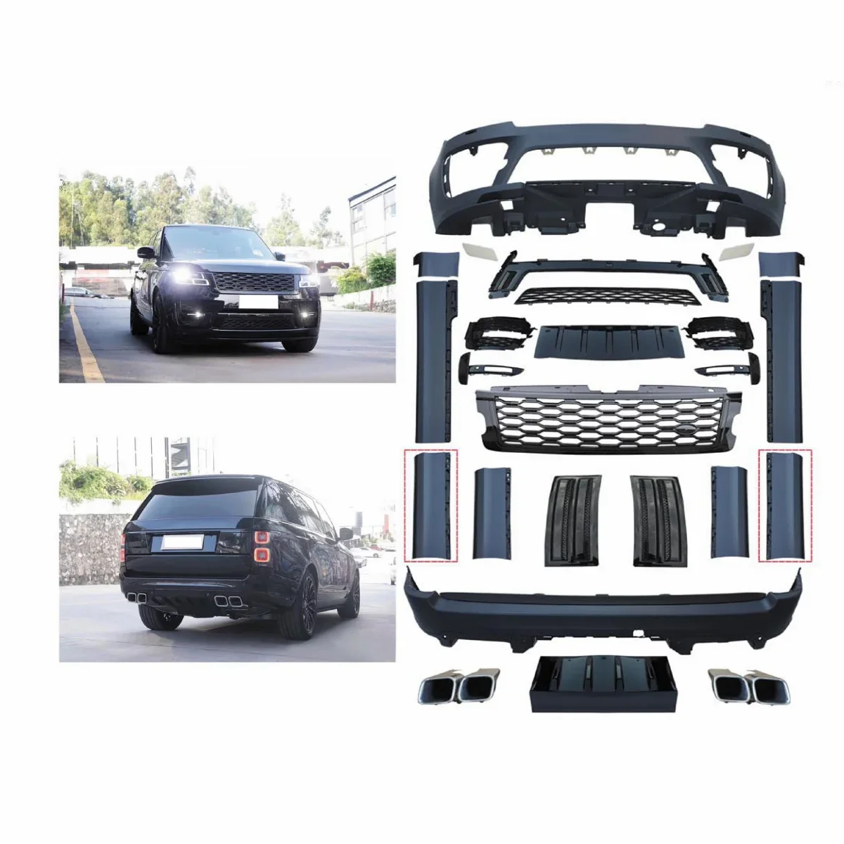 Ad Alte Prestazioni I405 Tuning 2018 A Sport Edition Body Kit Car Tuning Parts Per Range Rover Vogue 2018-2022