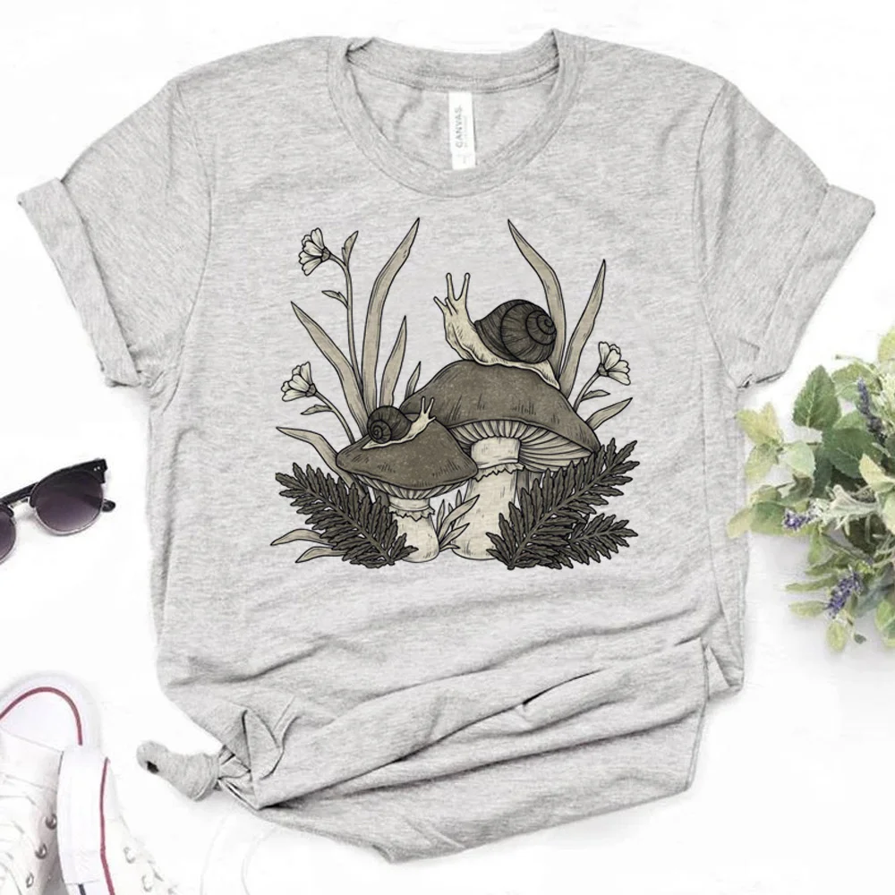 

Snail top women manga harajuku summer tshirt girl anime clothes