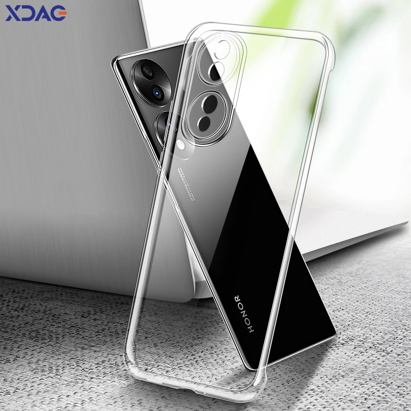 Coque Souple Transparente D'Origine Pour Honor 70 80 90 Pro Plus Lite Se, Protection De L'Appareil Photo, Antichoc, Clair, Fundas