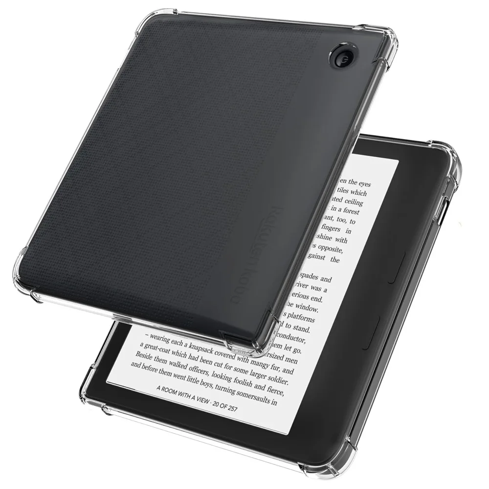 7インチKobo Libra Colour（モデルN428）用スリムクリアケース - 超薄