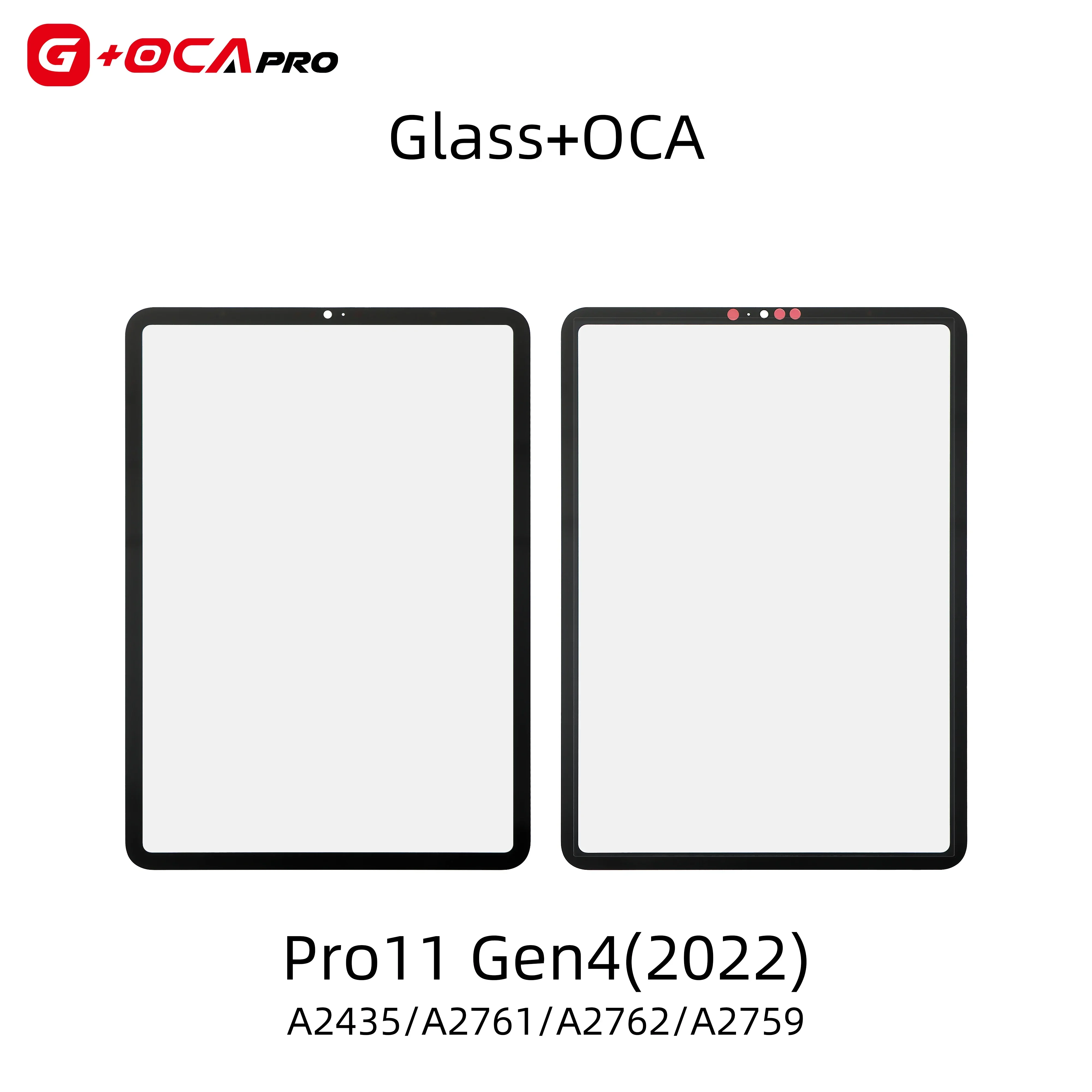 1pcs for iPad A1458 A1459 A1460 Touch Screen Glass Replacement Assembly iPad Touch Glass +OCA Glue A2588/A2589/A2591