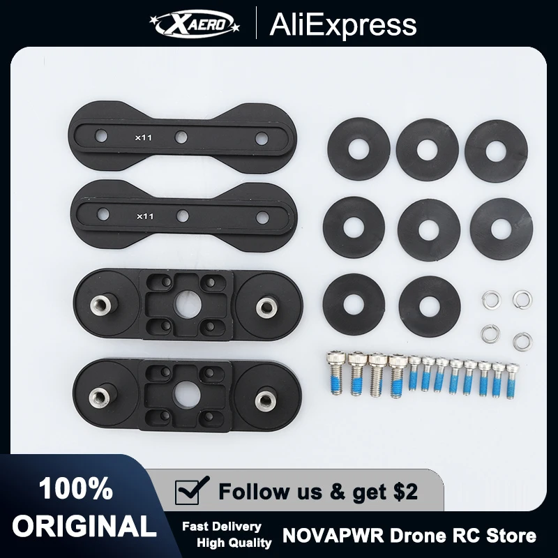 Hobbywing X11 Drone Hub et pinces 40132-4314 - Mise à niveau agricole