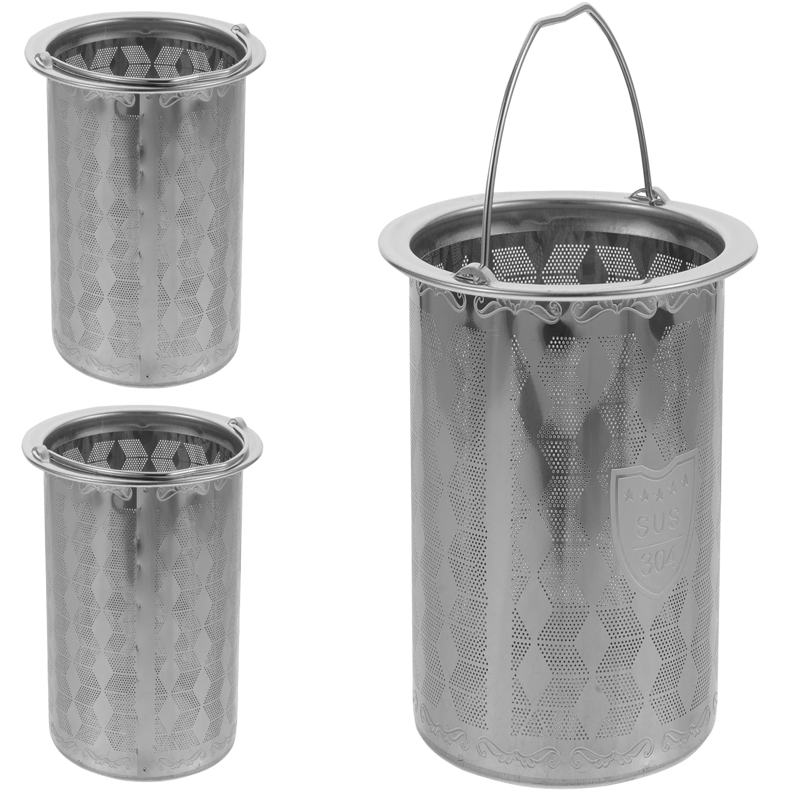 

Tea Infuser Tea Strainers Basket Loose Tea Stainless Steel Mesh Teapot Mug Cup Filter Lid Tea Seasonings Steeper Brew Tea Spices