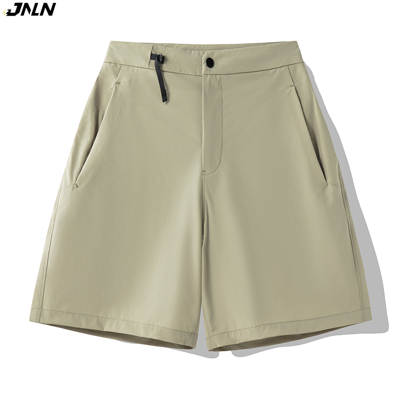 JNLN Quick-Dry Outdoor Shorts Unisex Summer Stretch Sports Shorts With Zipper Pockets For Camping Trekking Climbing Oversize