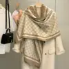 New Luxury Winter Two-Sided Cashmere Long Fringe Scarves High Quality Women Thicken Wrap Shawl Ladies Pashmina Warm Scarf