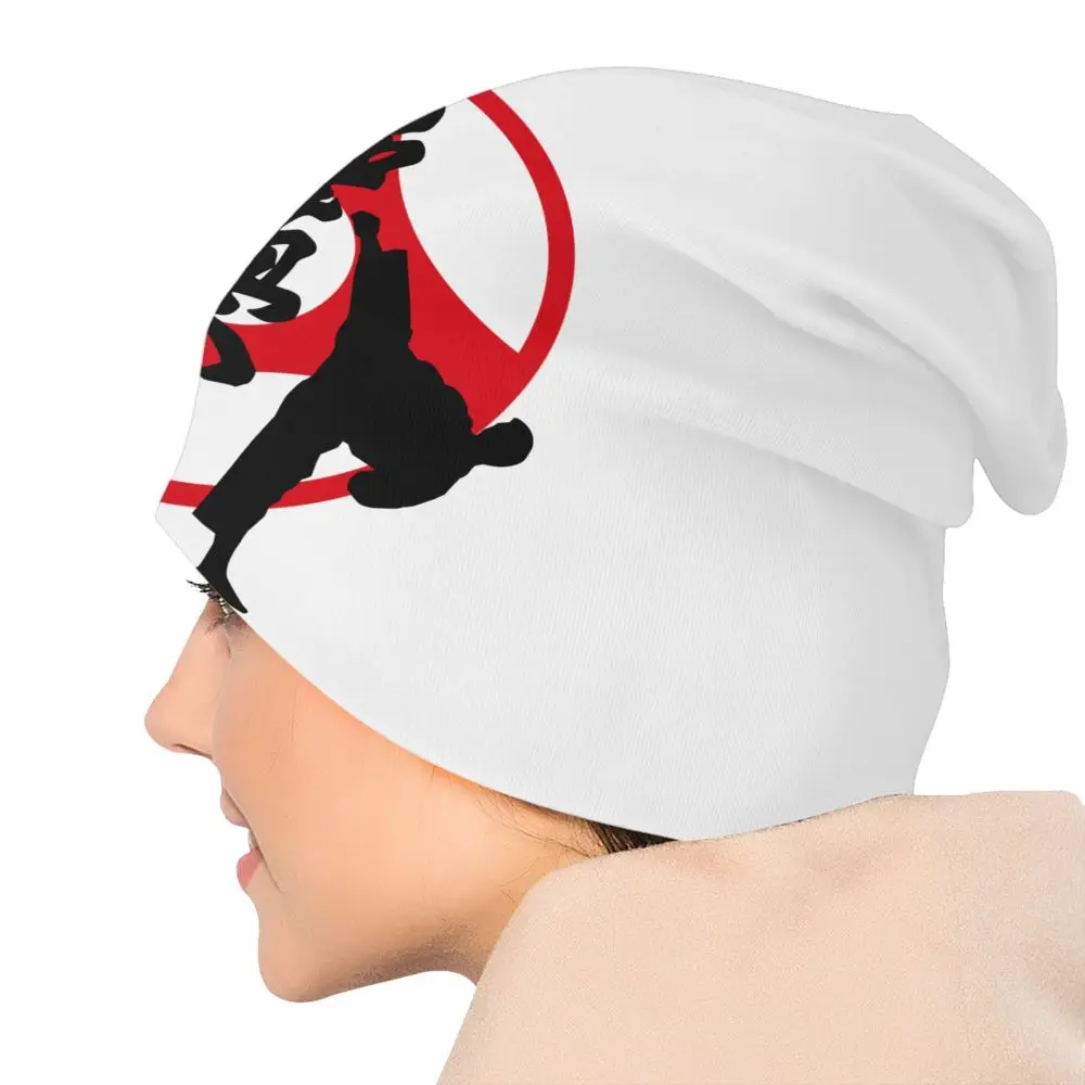 Benutzerdefinierte Kyokushi Karate Motorhaube Hüte Coole Strickmütze Für Frauen Männer Warme Winter Kampfkunst Skullies Beanies Caps – Detail 11